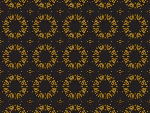 Pattern Gold Stock Illustration