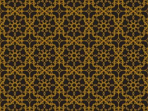Pattern Gold Stock Illustration
