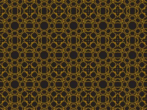 Pattern Gold Stock Illustration