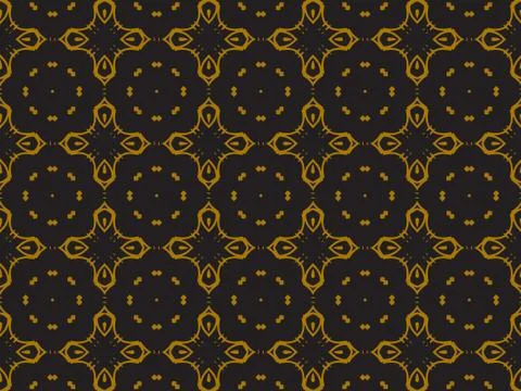 Pattern Gold Stock Illustration