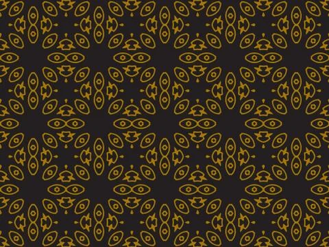 Pattern Gold Stock Illustration