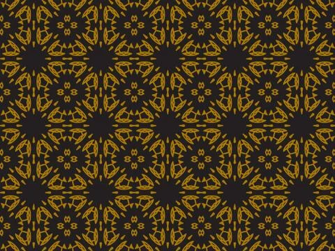 Pattern Gold Stock Illustration