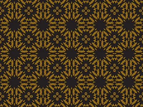 Pattern Gold Illustrazione stock