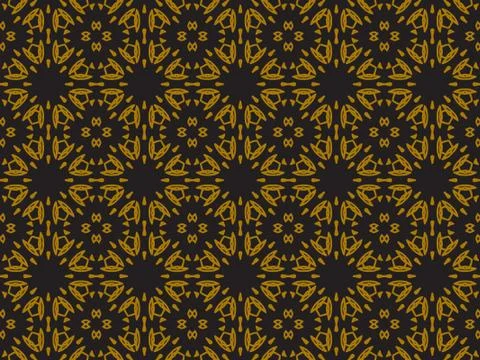 Pattern Gold Stock Illustration