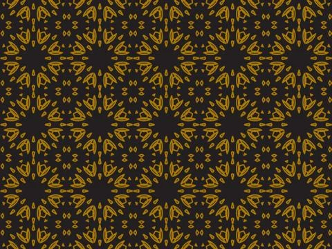 Pattern Gold Stock Illustration