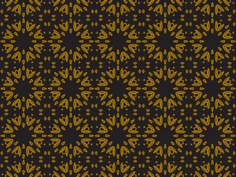 Pattern Gold Illustrazione stock