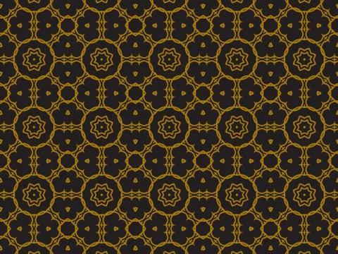 Pattern Gold Stock Illustration