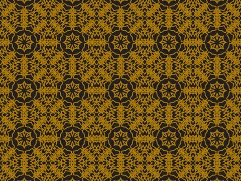 Pattern Gold Stock Illustration