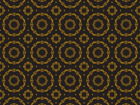 Pattern Gold Stock Illustration