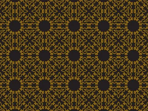 Pattern Gold Illustrazione stock