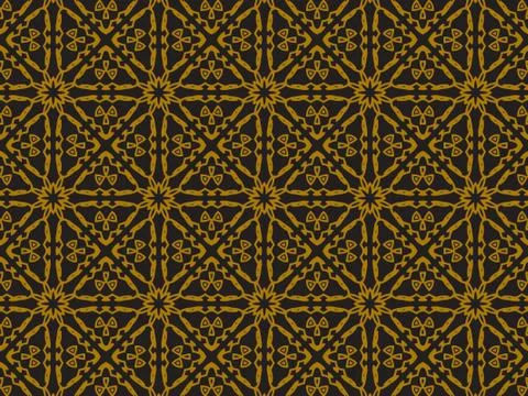 Pattern Gold Illustrazione stock