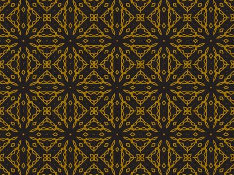 Pattern Gold Stock Illustration
