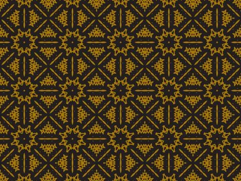 Pattern Gold Stock Illustration