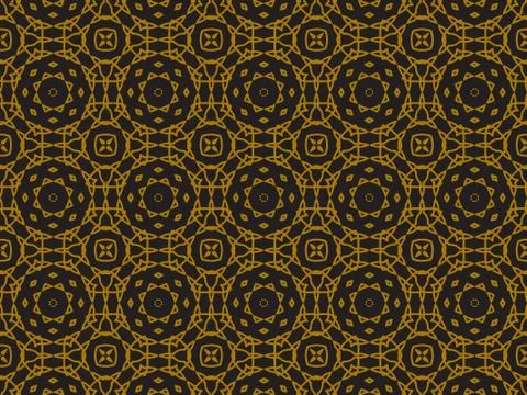 Pattern Gold Illustrazione stock