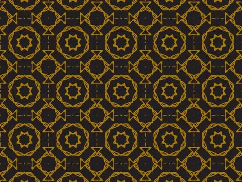 Pattern Gold Stock Illustration