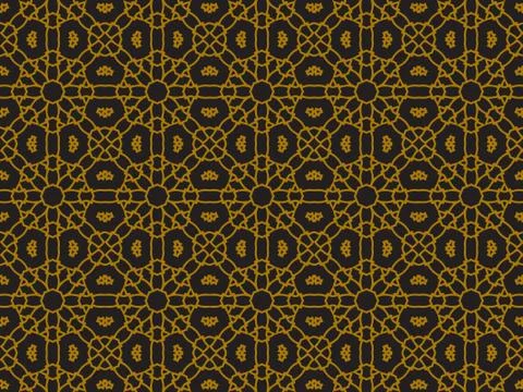 Pattern Gold Stock Illustration
