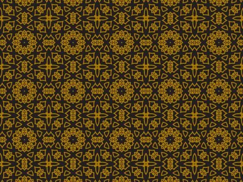 Pattern Gold Stock Illustration