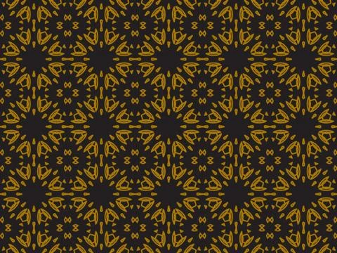 Pattern Gold Stock Illustration