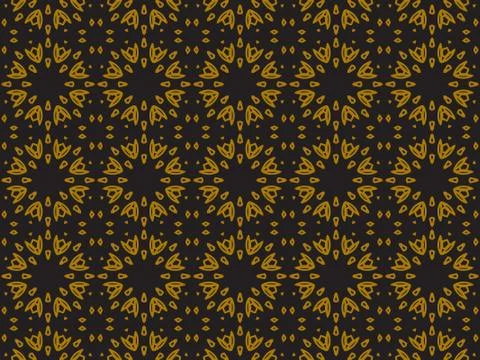 Pattern Gold Illustrazione stock