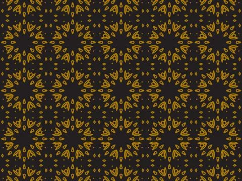 Pattern Gold Stock Illustration