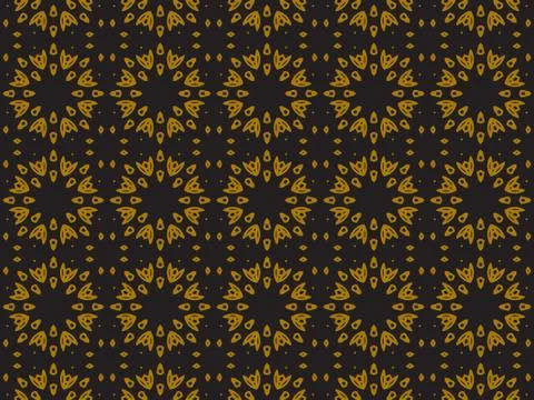 Pattern Gold Stock Illustration