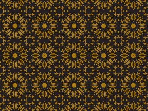 Pattern Gold Stock Illustration