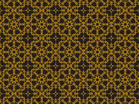 Pattern Gold Stock Illustration