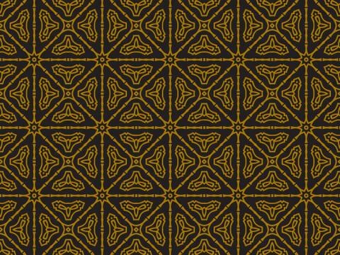 Pattern Gold Stock Illustration