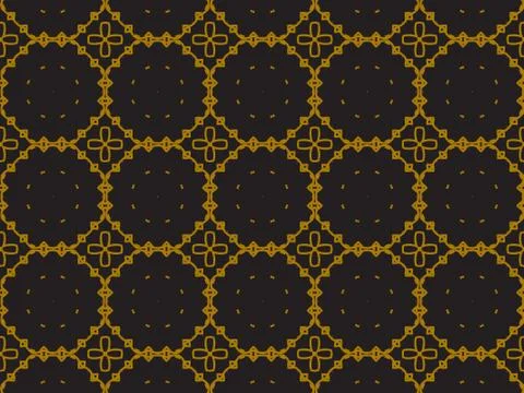 Pattern Gold Stock Illustration