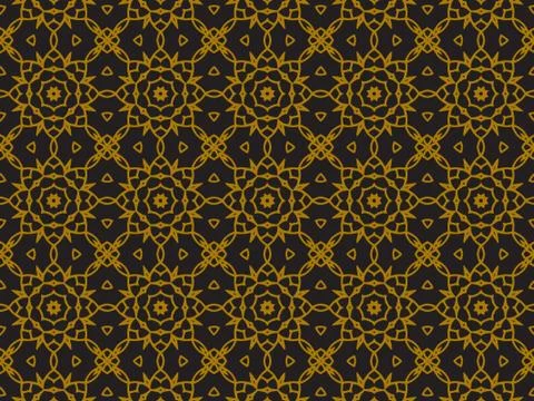 Pattern Gold Stock Illustration