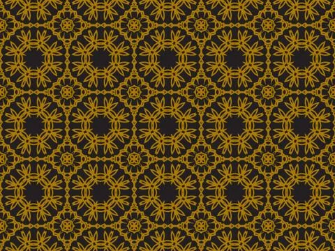 Pattern Gold Stock Illustration