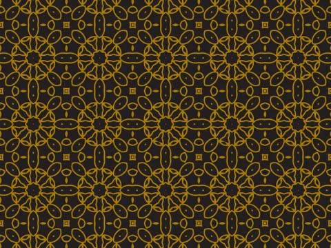 Pattern Gold Illustrazione stock