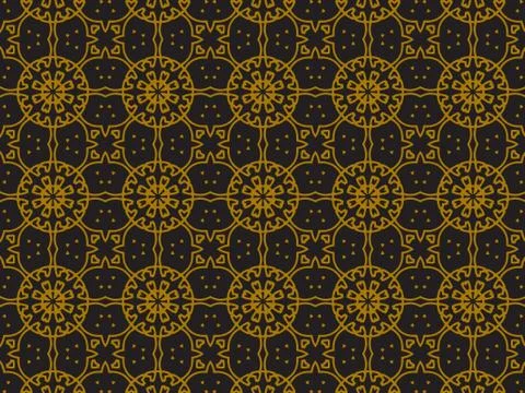 Pattern Gold Illustrazione stock