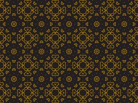 Pattern Gold Stock Illustration