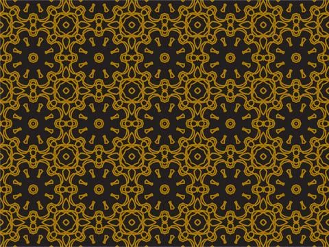 Pattern Gold Stock Illustration