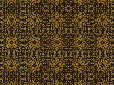 Pattern Gold Stock Illustration