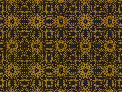 Pattern Gold Stock Illustration