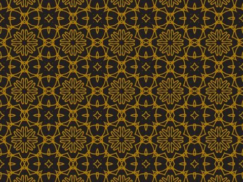 Pattern Gold Stock Illustration