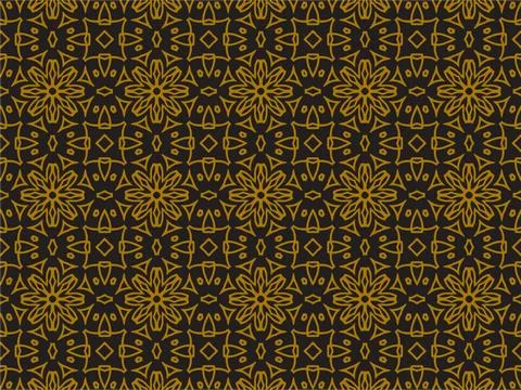 Pattern Gold Stock Illustration