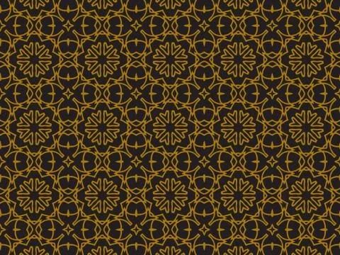 Pattern Gold Stock Illustration