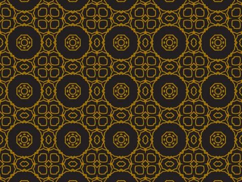 Pattern Gold Stock Illustration