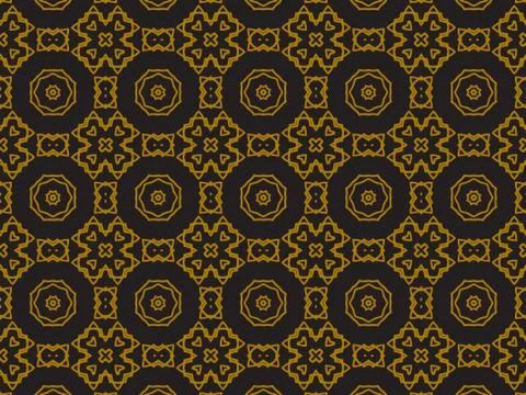 Pattern Gold Stock Illustration