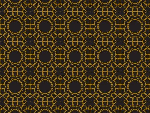 Pattern Gold Stock Illustration