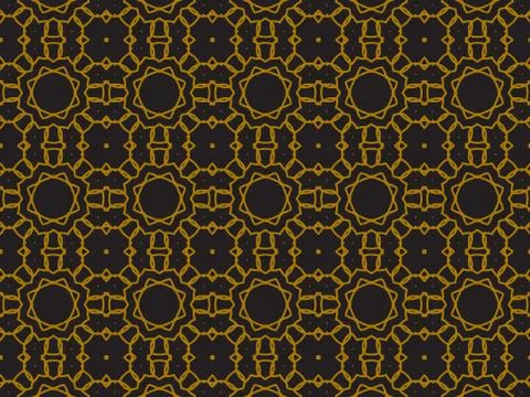 Pattern Gold Illustrazione stock