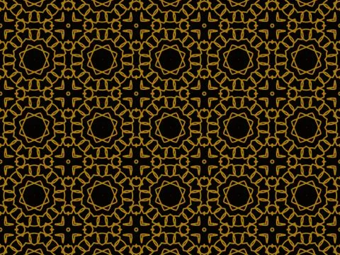 Pattern Gold Stock Illustration
