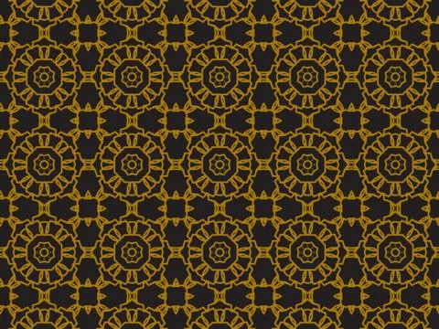 Pattern Gold Stock Illustration