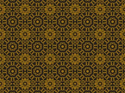 Pattern Gold Stock Illustration