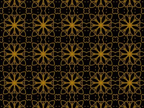 Pattern Gold Stock Illustration