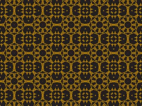 Pattern Gold Stock Illustration