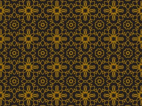 Pattern Gold Stock Illustration